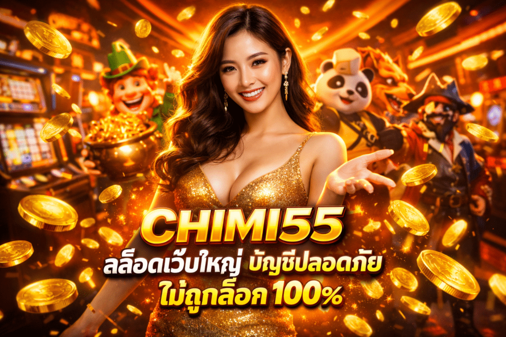 CHIMI55 สล็อตเว็บใหญ่ บัญชีปลอดภัย ไม่ถูกล็อค 100%