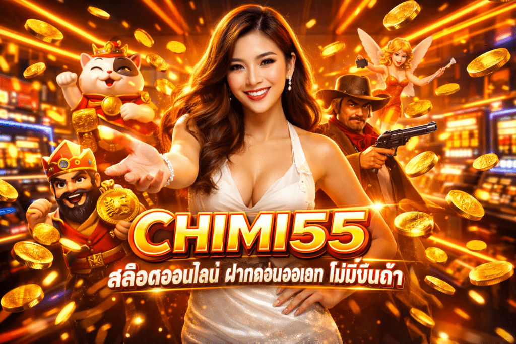 CHIMI55 สล็อตออนไลน์ ฝากถอนวอเลท ไม่มีขั้นต่ำ